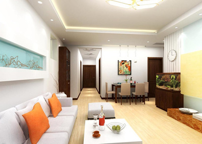 客廳效果圖3——譽建裝飾，打造增城理想家居空間